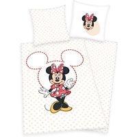 Disney Kinderbettwäsche "Disney Minnie Mouse", mit tollem Minnie Mouse Motiv