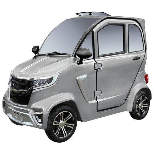ECabino E-Kabinenfahrzeug »eLazzy Premium«, max. 45 km/h, Reichweite: 70 km, silberfarben