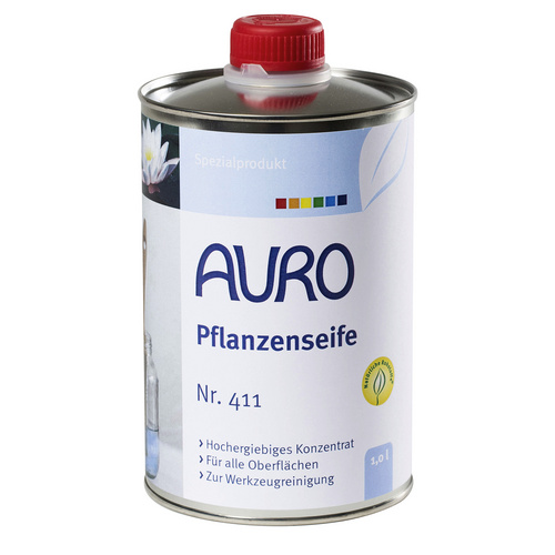 AURO Pflanzenseife, Kleinkanister, 1 l - transparent
